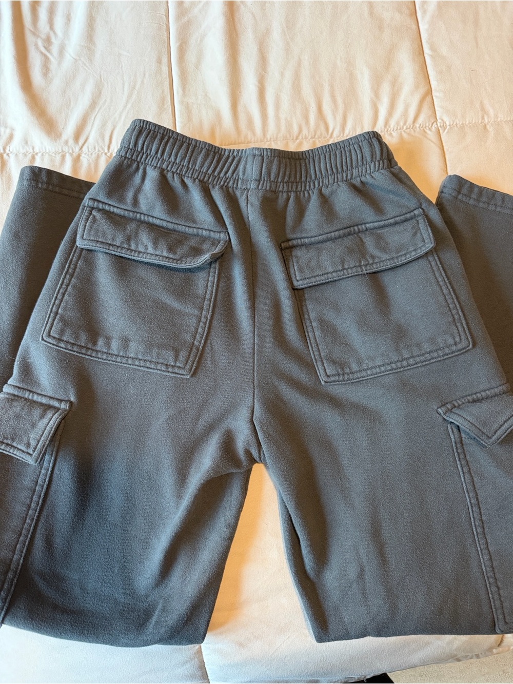 Garage Cargo Pocket Sweatpants - Charcoal Gray
